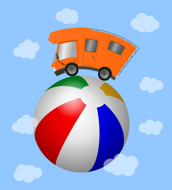 旅行车舒适度假旅行图片下载