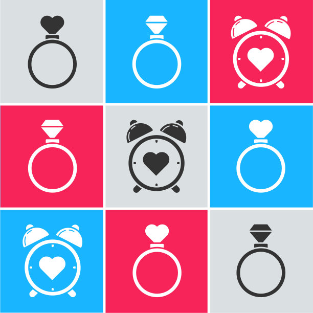 婚戒和婚戒在一起图片下载