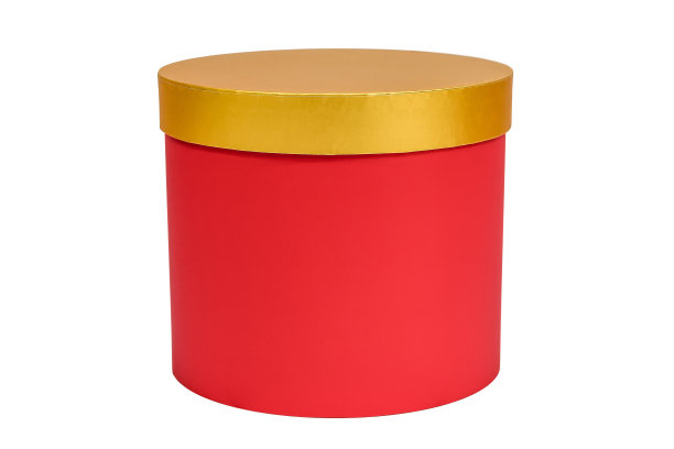 白色背景上的红色礼品盒图片下载