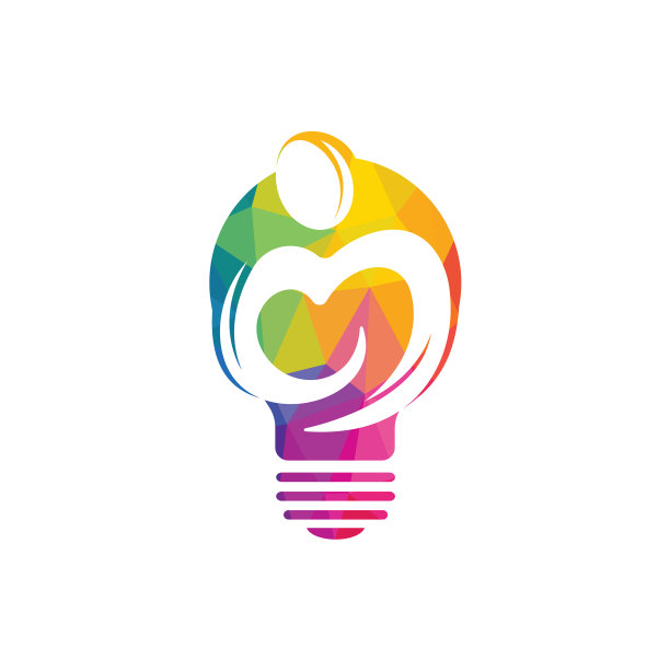 爱的创意logo设计图片下载