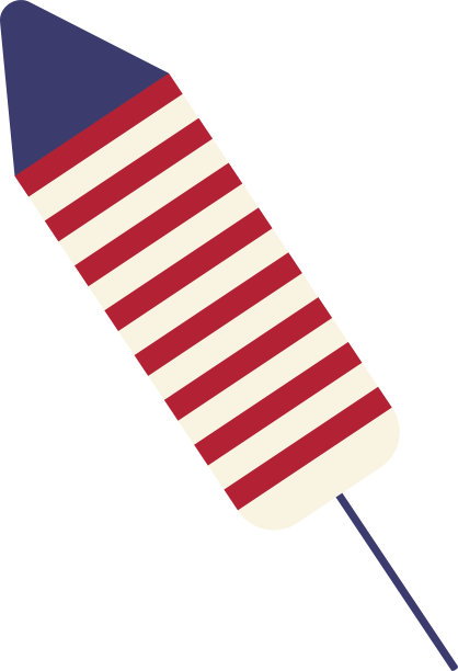 孤立的烟花图片图片下载