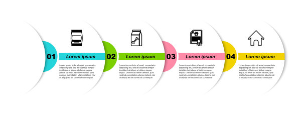 适用于宠物、宠物证、宠物猫、宠物房等。业务信息模板。向量图片下载