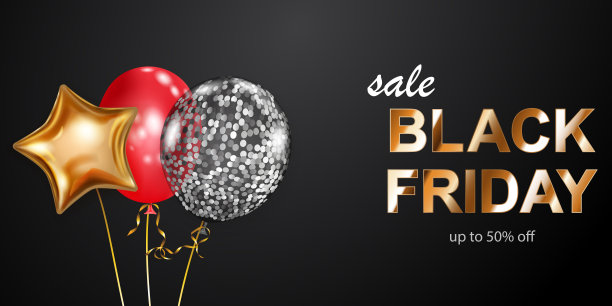 黑色星期五促销标语图片下载