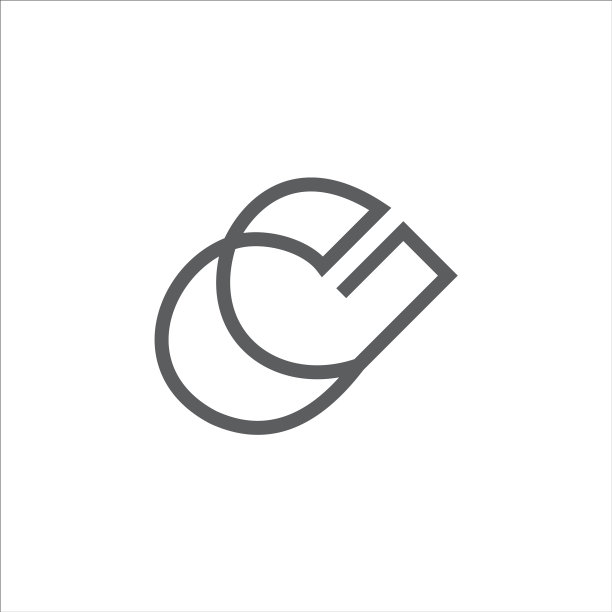 首字母GC或CG标志设计模板图片下载