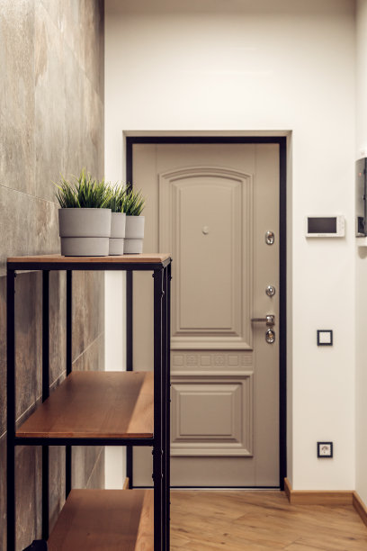 大厅的混凝土瓷砖纹理墙图片下载