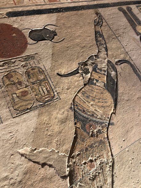 帝王谷的埃及象形文字图片下载