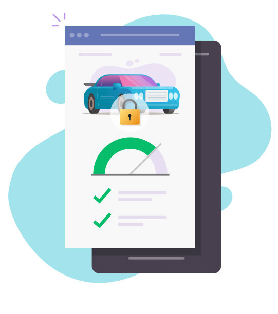 智能手机与智能汽车在线连接图片下载