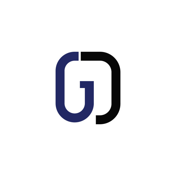 GD或DG首字母标志设计模板图片下载
