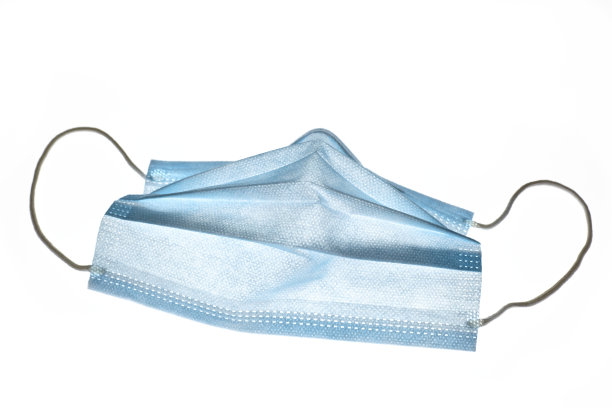 白色背景上的面罩图片下载