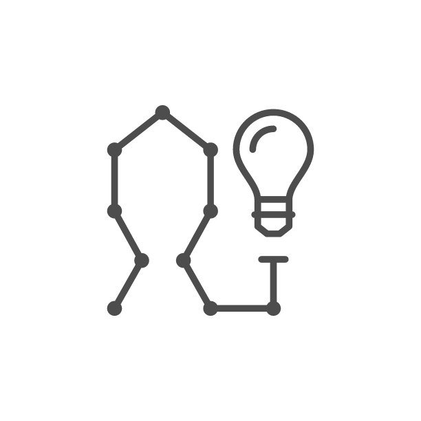 问题解决方案线轮廓图标图片下载