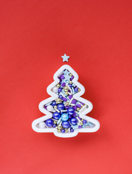 圣诞树的形状图片下载