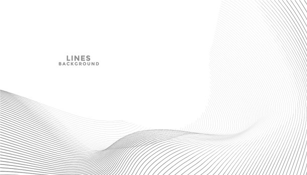 抽象优雅的背景与流动的线条图片下载