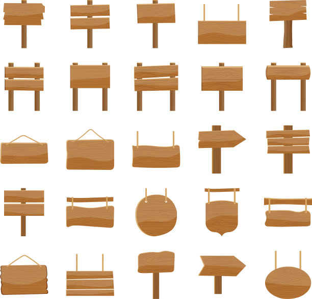 广告牌图标合集图片下载