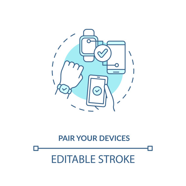 Pair设备概念图标图片下载