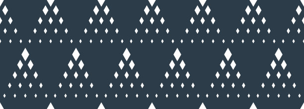 菱形无缝几何矢量图案，菱形简洁的黑白壁纸背景，规则的瓷砖图案。图片下载