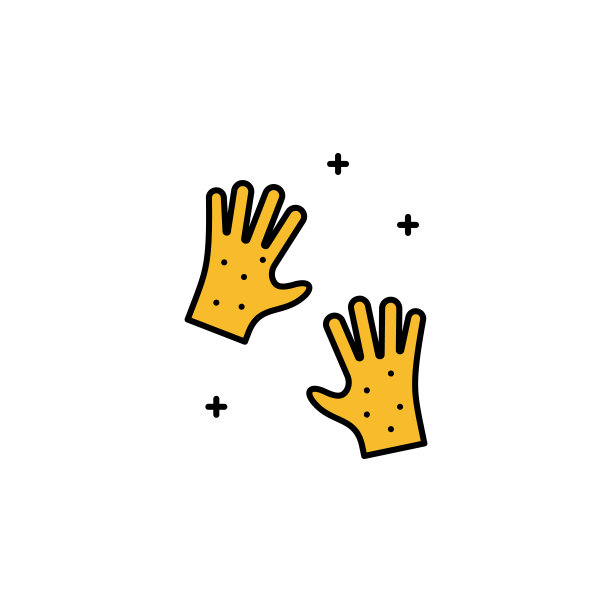 魔术手套线图标。新年元素，圣诞插画。优质的图形设计图标。可以用于网页，logo，手机应用，UI, UX图片下载