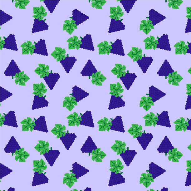 重复葡萄模式图片下载