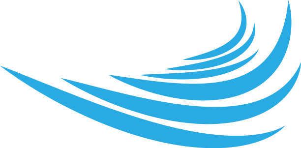 波浪标志图标集图片下载