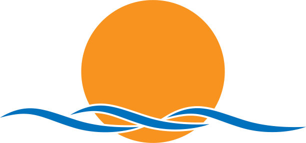 波浪标志图标集图片下载