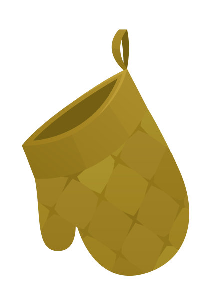 绿色厨房锅架热菜隔离图片下载