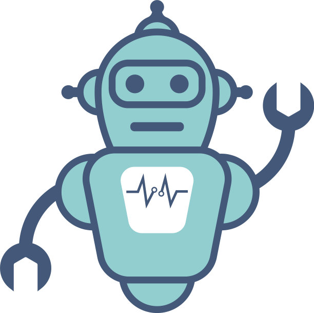 可爱的机器人图标图片下载