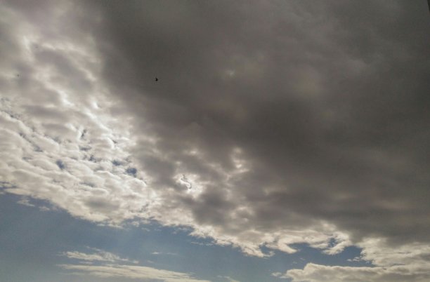 天空中乌云密布图片下载