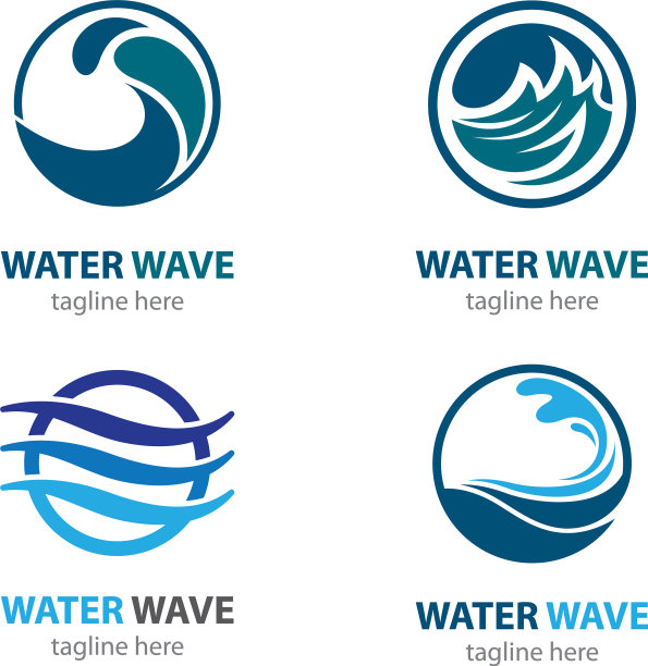 水波符号图标图片下载