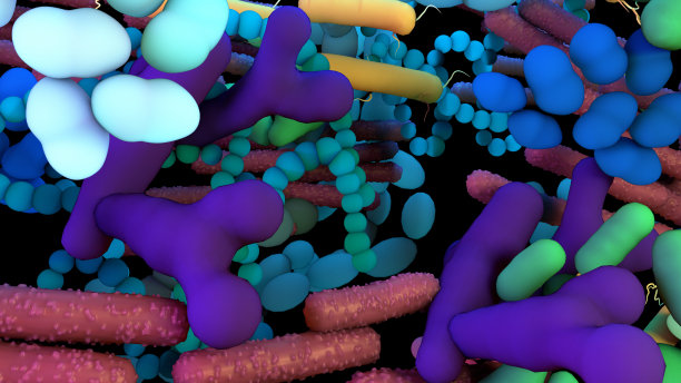人体微生物群，是所有生活在人体内外的微生物的遗传物质。图片下载