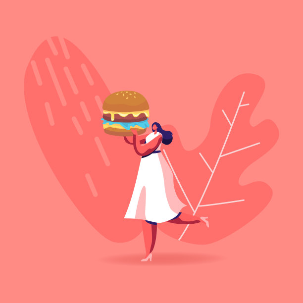 饮食失败破坏概念小雌性图片下载