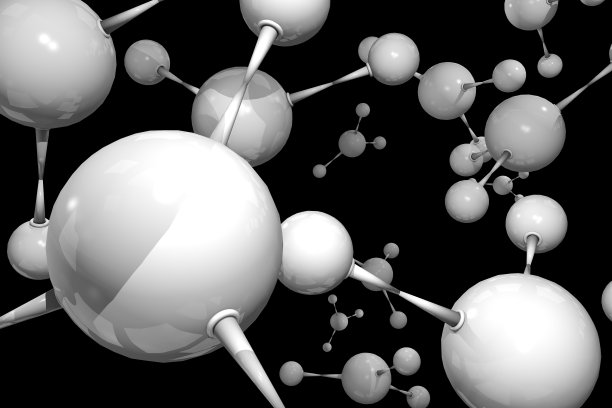 原子粒子3D插图图片下载