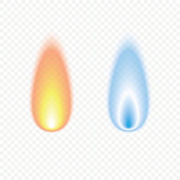 一套逼真的蜡烛火火焰模板为您的设计图片下载