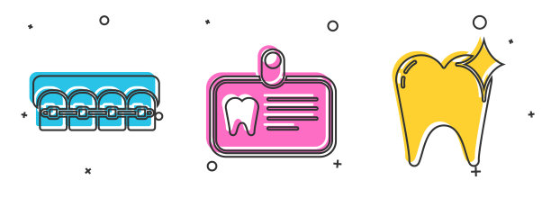 牙齿用牙套固定，身份证用牙套固定图片下载