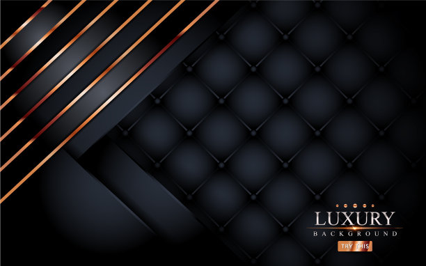 现代黑色豪华皮革背景图片下载