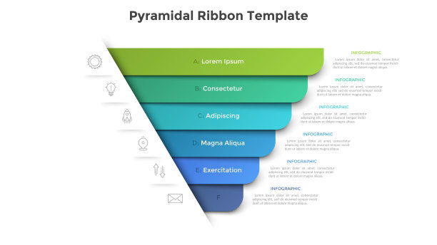 现代信息图向量模板图片下载