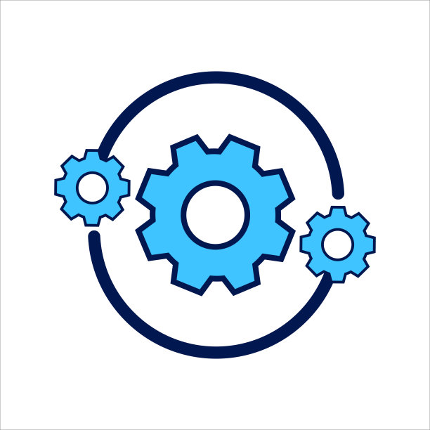 设置图标。设置与地球仪符号。全球/网络连接的概念。矢量插图，矢量图标概念。图片下载