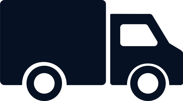 卡车图标交付说明孤立上图片下载