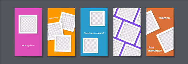 促销insta故事横幅模板图片下载