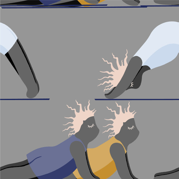 女孩做瑜伽无缝模式女人摆姿势瑜伽图片下载