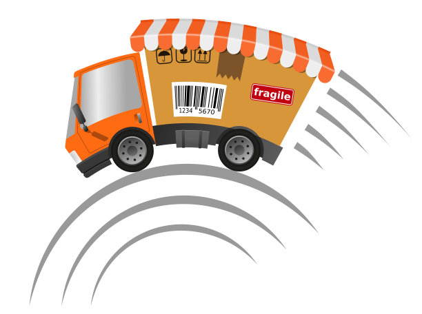 货车用纸箱快速移动图片下载