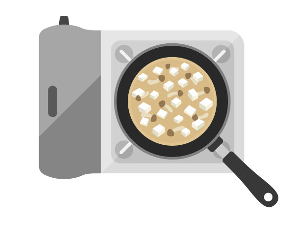 锅中味噌汤的插图。图片下载