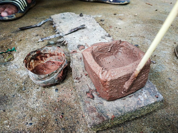 儿童用粘土制作的作品图片下载