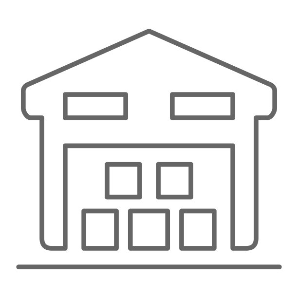 仓库细线图标物流标志图片下载