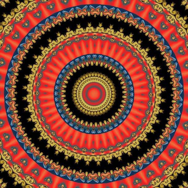 曼荼罗。圆的装饰图案。古典装饰元素。手绘背景。伊斯兰，阿拉伯，印度，奥斯曼帝国的主题。图片下载