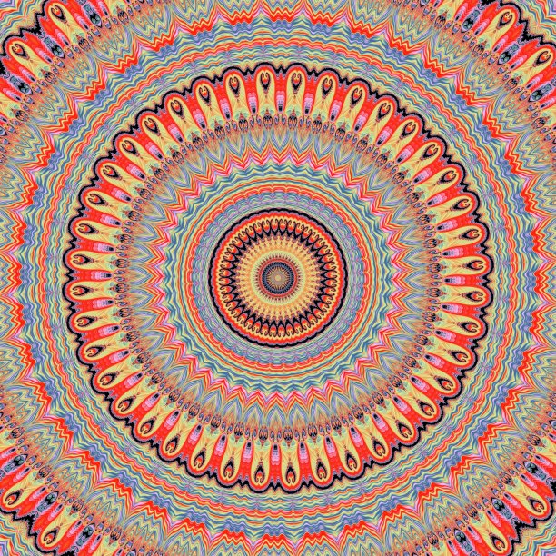 曼荼罗。圆的装饰图案。古典装饰元素。手绘背景。伊斯兰，阿拉伯，印度，奥斯曼帝国的主题。图片下载