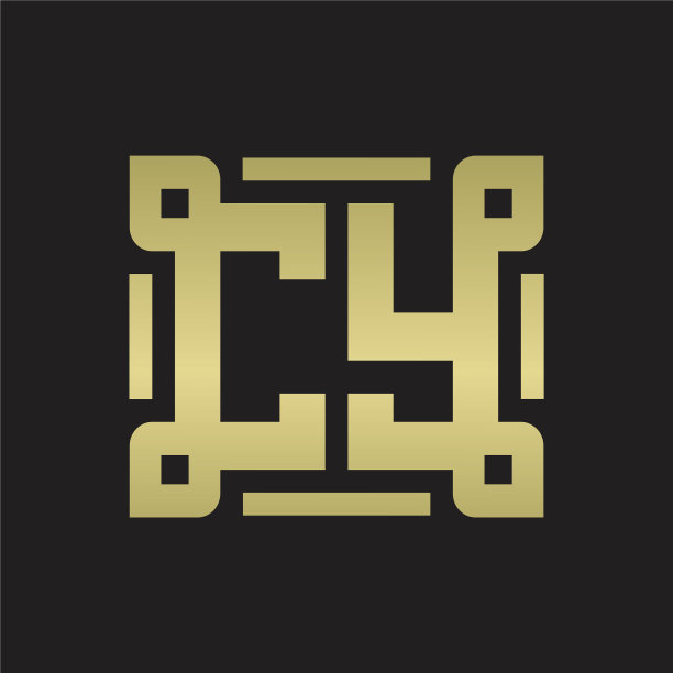 赛文标志用片线图案艺术设计图片下载