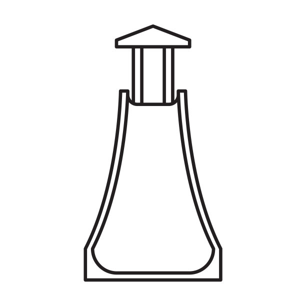 水滑梯图标轮廓图标图片下载