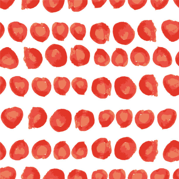 手绘水彩点重复图案打印图片下载