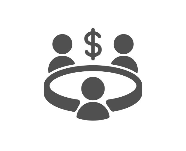 会议图标商务团队合作标志图片下载