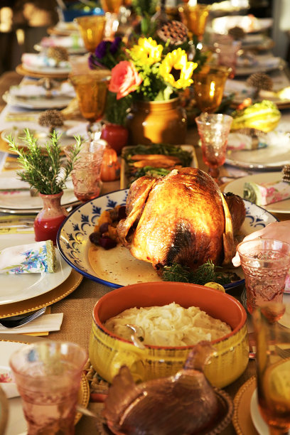 感恩节，中国马里布图片下载