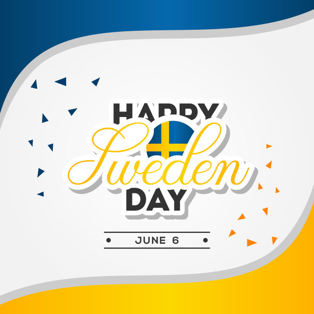 瑞典独立日设计庆祝图片下载